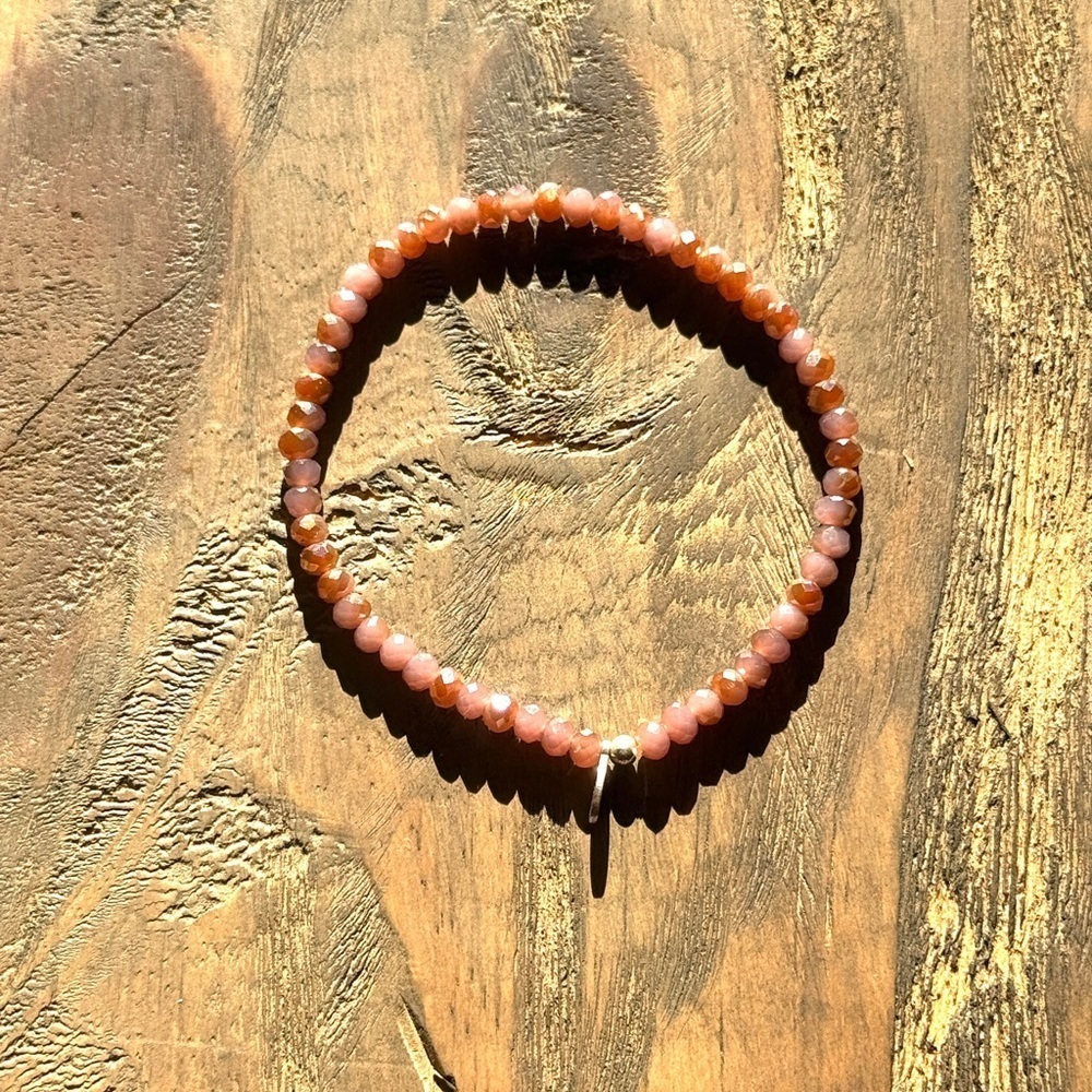 Elegant Brown Beaded Bracelet